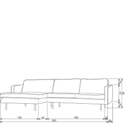 Eckcouch Malinsa