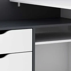 Eckschreibtisch mit Schubladen Dori