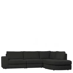 Ecksofa Anthrazit Trois