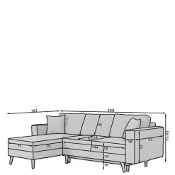 Ecksofa Ovina