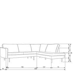 Ecksofa Samt Opinaro