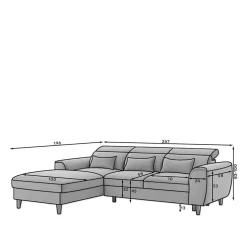 Ecksofa Turin