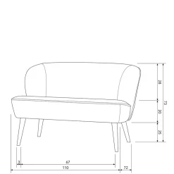 Esszimmercouch Garcia