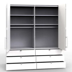 Falttürenschrank Invelita