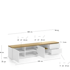 Fernseh Unterschrank Esdavon