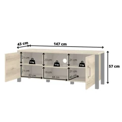 Fernseh Unterschrank Zepp
