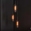 3-flammige Hängeleuchte Funius