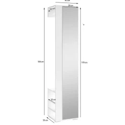 Flur Garderobe Hamptony