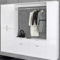 Garderoben Modul Wand Ridonner