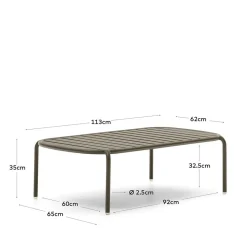 Garten Couchtisch Angoro