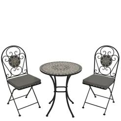 Gartenmöbelset mit Tisch Erlin
