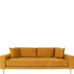 Gelbes 3er Sofa Aqua