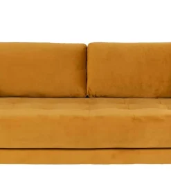 Gelbes 3er Sofa Aqua