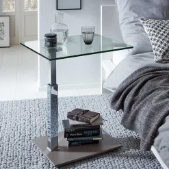 Glas Beistelltisch Hataia