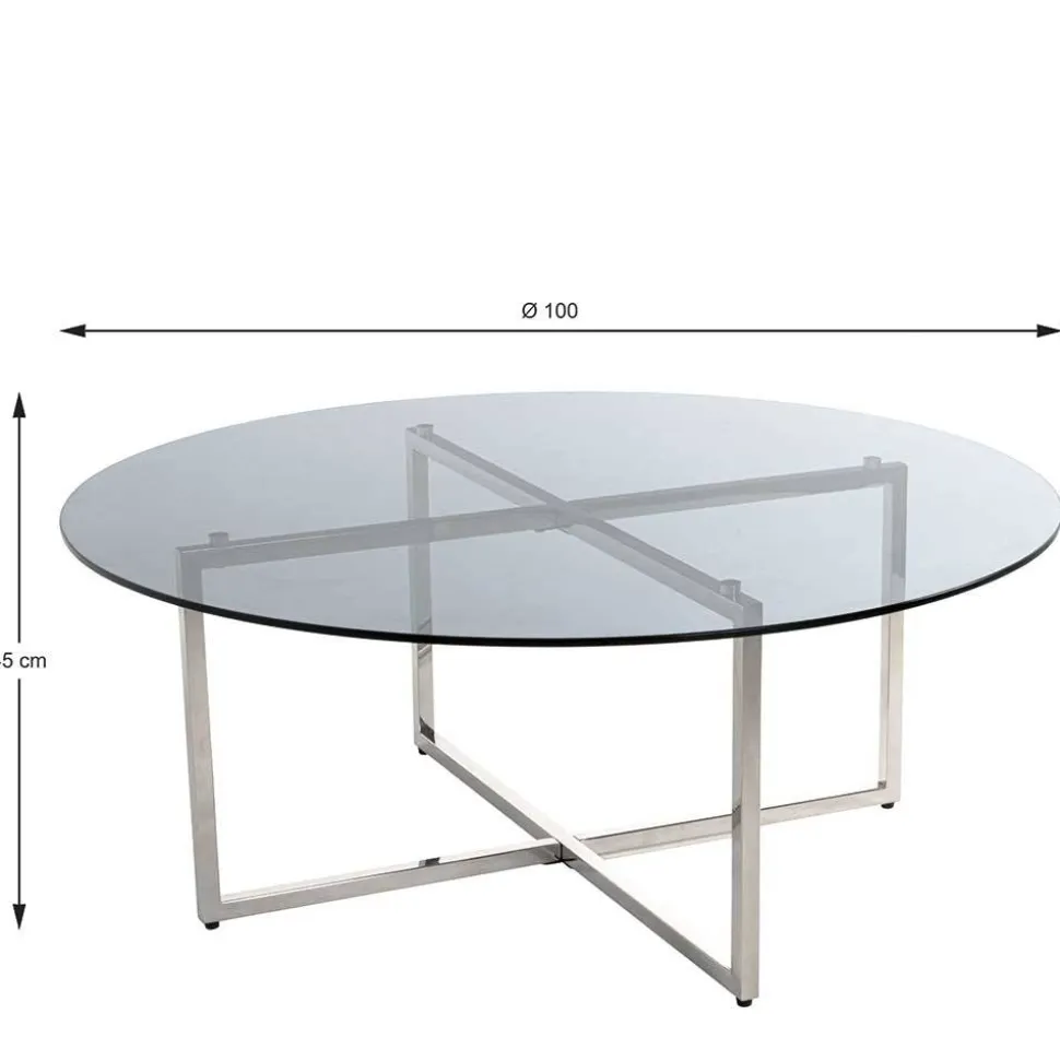 Glas Tisch Salva