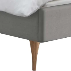 Graues Polsterbett Athina