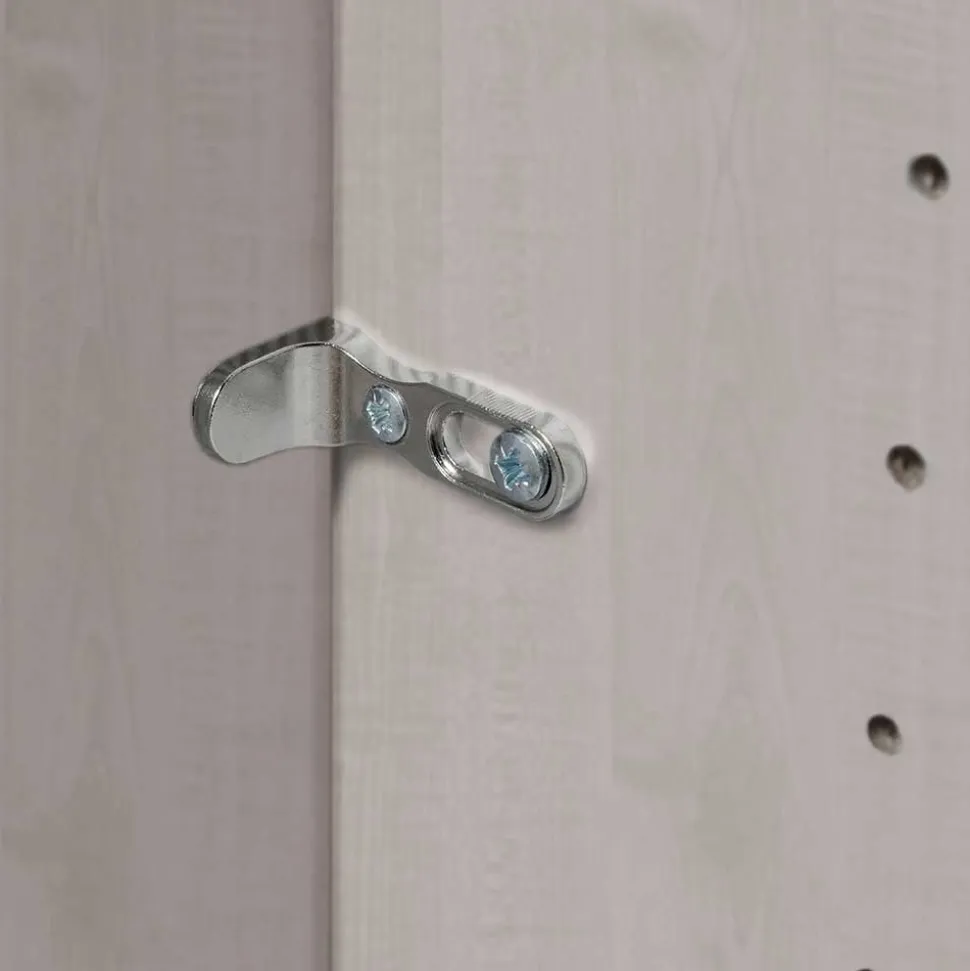 Graugrüner Kleiderschrank Forjan
