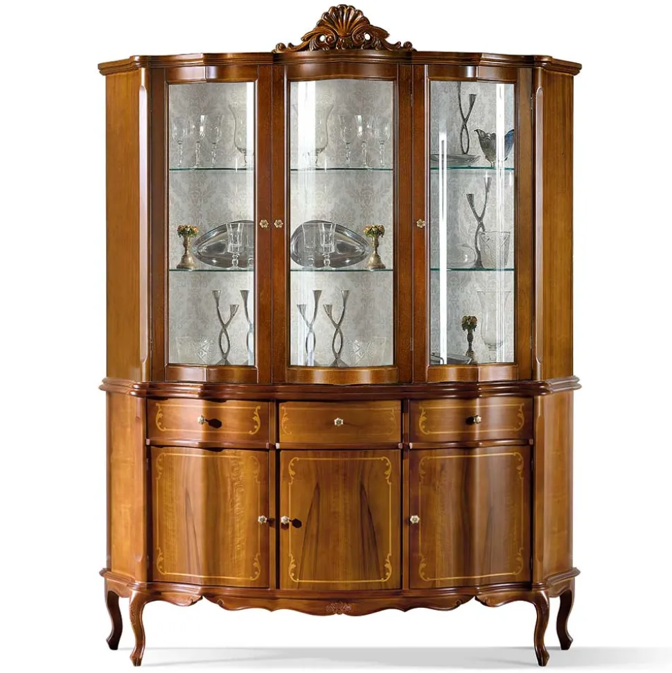 Große Esszimmervitrine Tibet