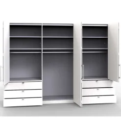 Großer Kleiderschrank Cnutria