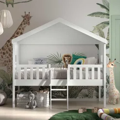 Hausbett mit hohem Gestell Maximo