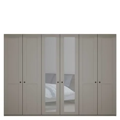 Hellgrauer Schlafzimmerschrank Saconso