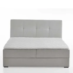 Hellgraues Boxbett Angelo