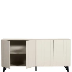 Hellgraues Sideboard Bosso
