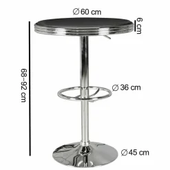 Höhenverstellbarer Bartisch Silvanus