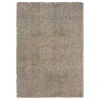 Hochflor Teppich Beige Pisaldo