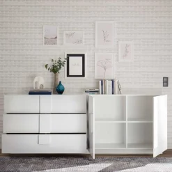 Hochglanz Sideboard Cambita