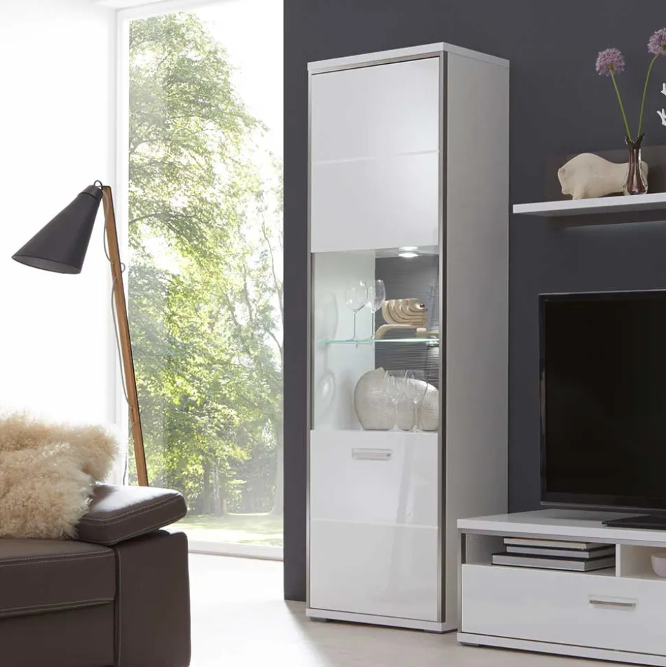 Hochglanz Vitrine Lefaria