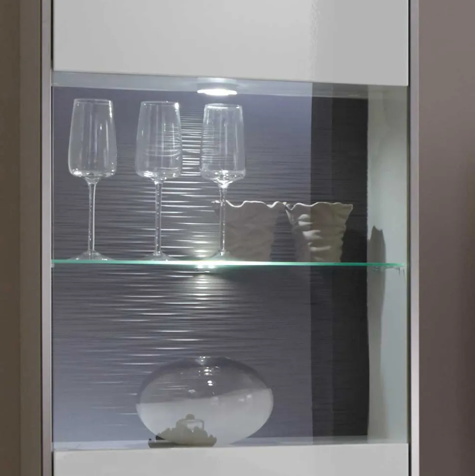 Hochglanz Vitrine Lefaria