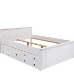 Holz Doppelbett Sadanos