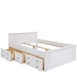 Holz Doppelbett Sadanos