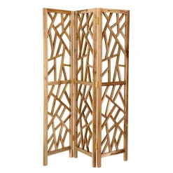 Holz Paravant Adendras