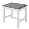 Holz Sitzhocker Boulogne