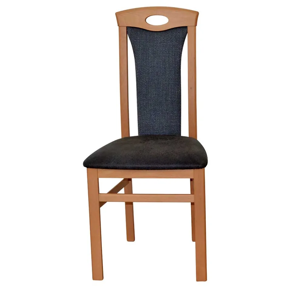 Holz Stühle mit Polster Louan
