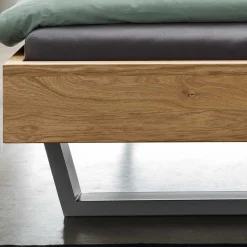 Holzbett Wildeiche Snaucia