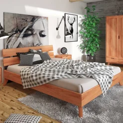 Holzbettgestell Stenov
