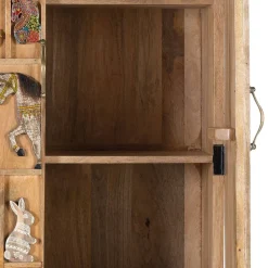 Holzschrank massiv Caveira