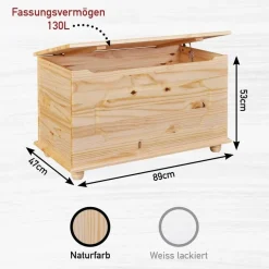 Holztruhe Jayden