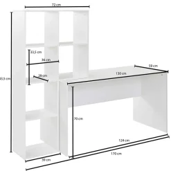 Home Office Schreibtisch Conory