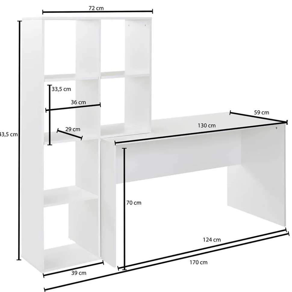 Home Office Schreibtisch Conory