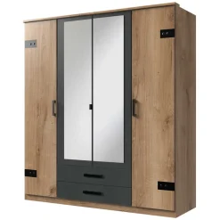 Industriestil Kleiderschrank Melcian