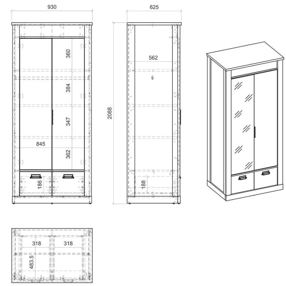Jugendschlafzimmer Dionada