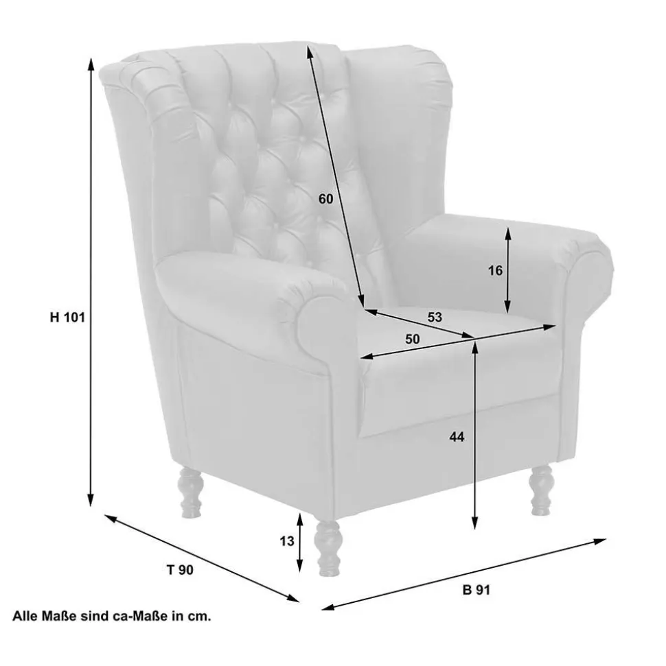 Kaminsessel Holdin