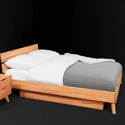 Kernbuche Holzbett Stenov