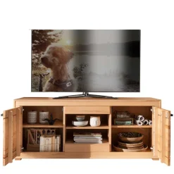 Kernbuche TV Wohnwand Olmedo