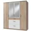 Kleiderschrank mit Schubladen Milana