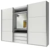 Kleiderschrank mit Spiegel innen Lymesca